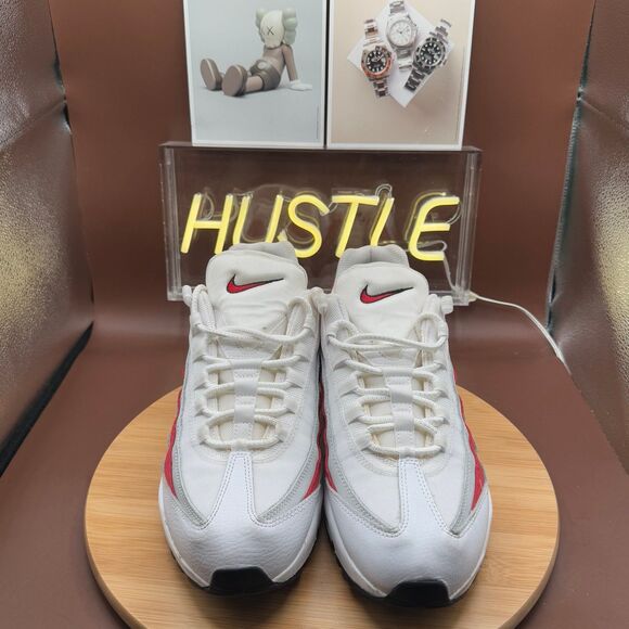 Nike Air Max 95 Men’s Sz 11 Black/Varsity Red/Particle Grey/White - Picture 5 of 12